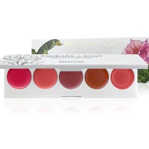 Rhubarb + Rose - Creamy Lip & Cheek Palette